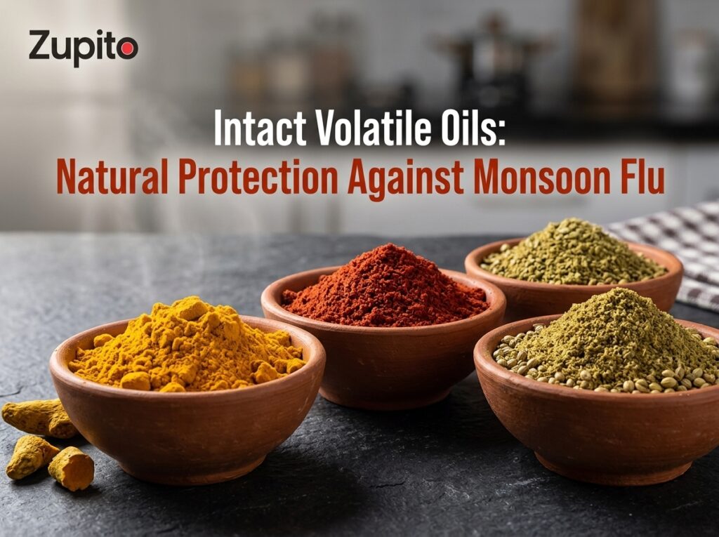 pure spices benefit showing high curcumin pure haldi powder in clay bowls