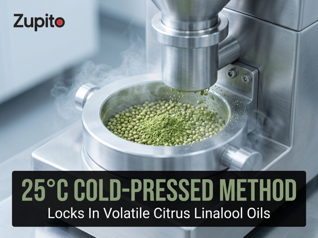 how is coriander powder made using low temperature cold grinding process