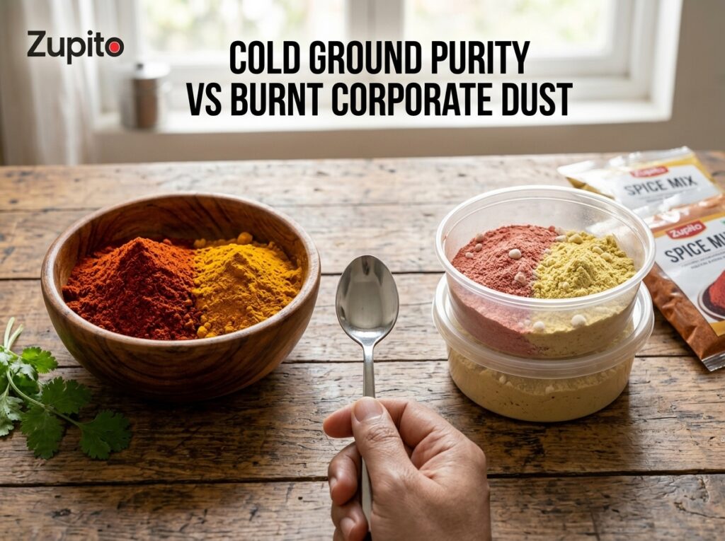 buy chilli powder online vs burnt commercial factory spice dust