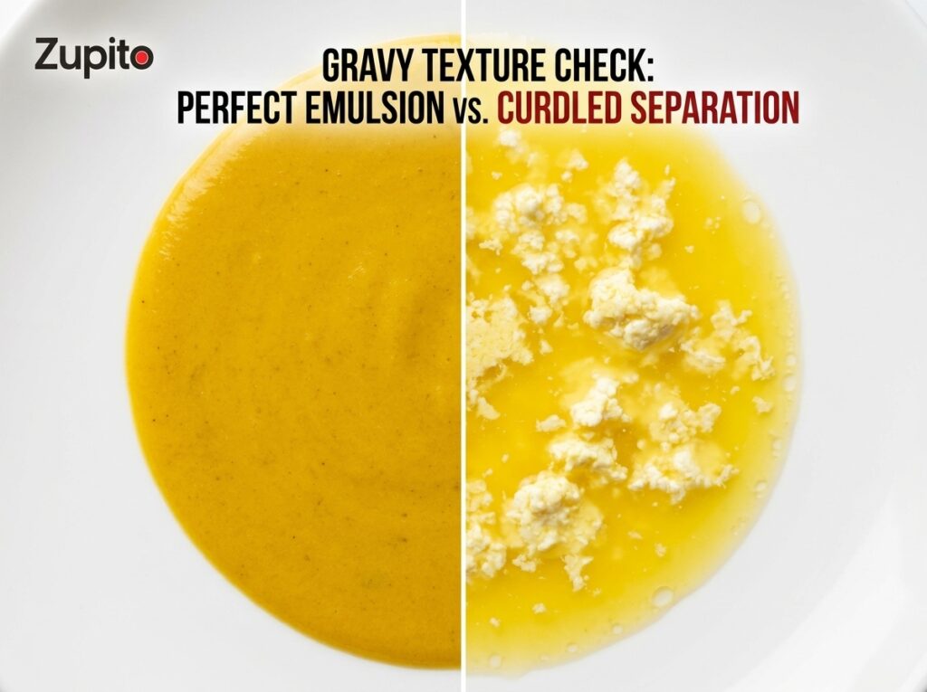 smooth kadhi recipe emulsion vs curdled broken separated dahi yogurt base comparison