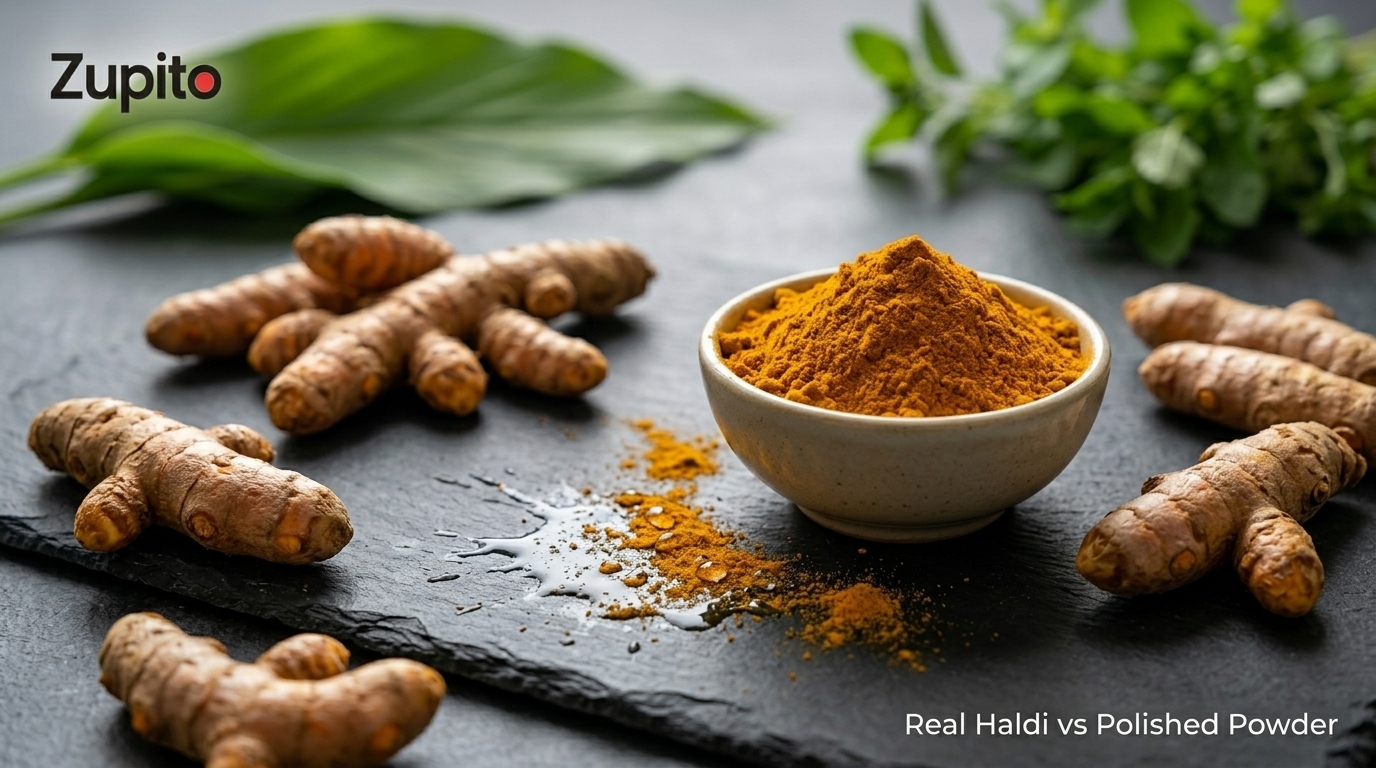 5 secrets to spot fake turmeric online using water and chemical test parameters